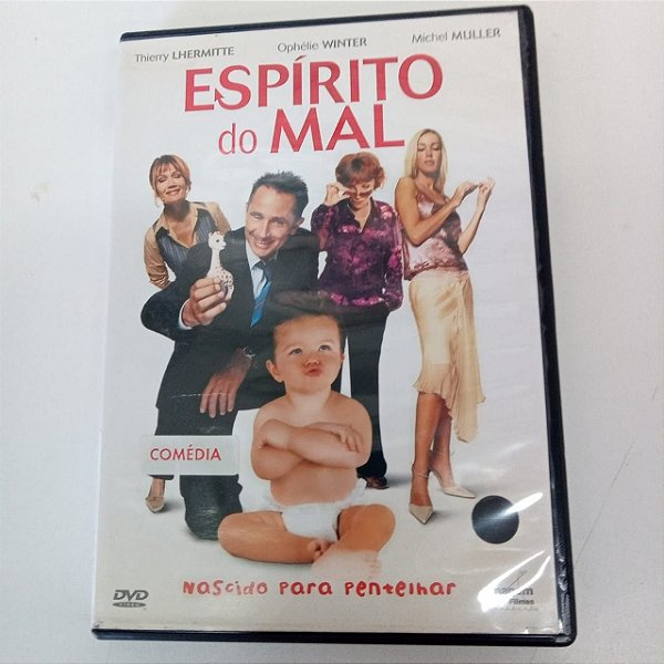 Dvd Espírito do Mal Editora Patrik Alessandrin [usado]