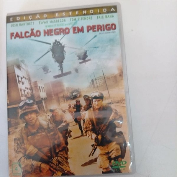 Dvd Falção Negro em Perigo Editora Rodley Scott [usado]