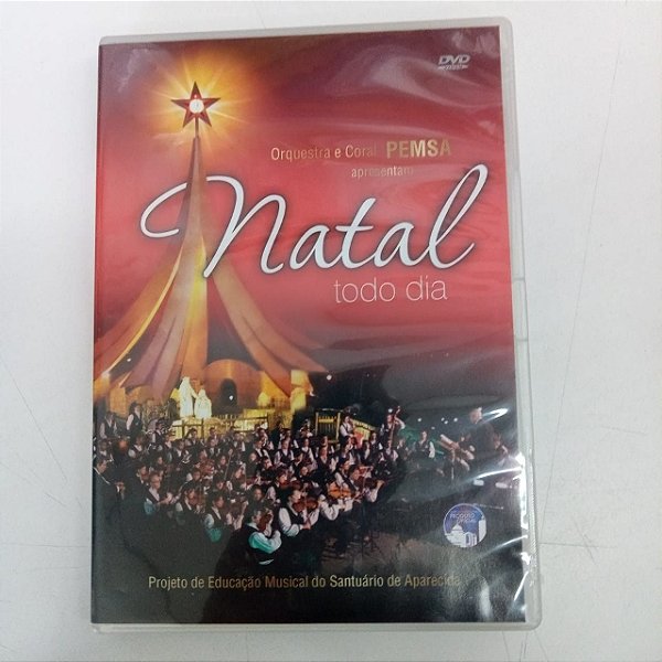 Dvd Orquestra e Coral Pemsa - Natal Todo Dia Editora Aparecida Produções [usado]