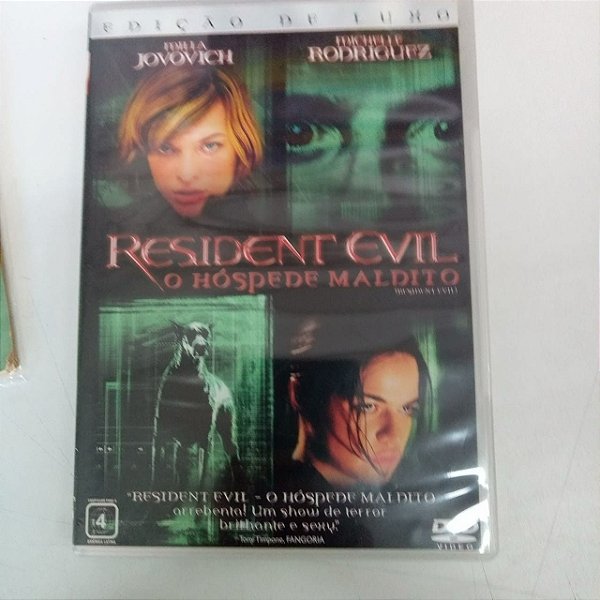 Dvd Resident Evil - o Hóspede Maldito Editora Paul W.s.anderson [usado]