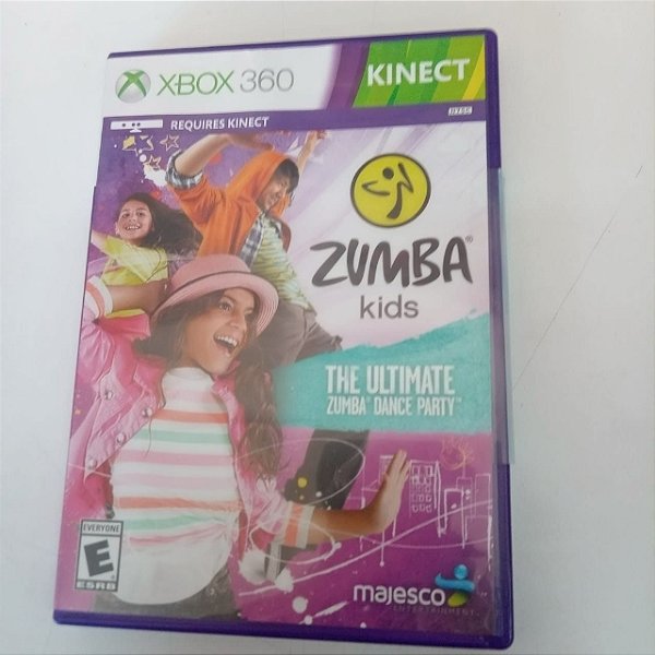 Dvd Zumba Kids - X Box 360 Editora Majesco [usado]