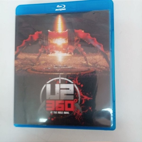 Dvd U2 360 At The Bowl - Dvd Blu-ray Disc Editora Tom Krueger [usado]