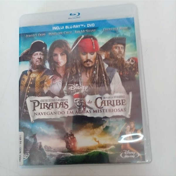 Dvd Piratas do Caribe - Navegando em Aguas Misteriosas /blu- Ray Disc Editora Ted Elliot [usado]