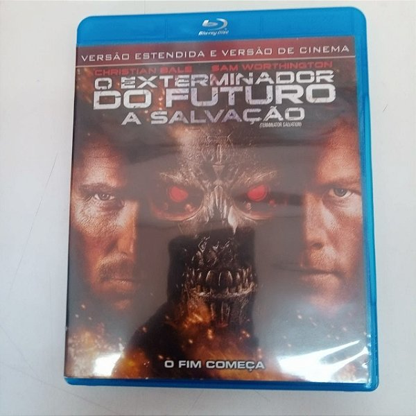 Dvd o Exterminador do Futuro - a Salvação Blu-ray Disc Editora John Brancato [usado]