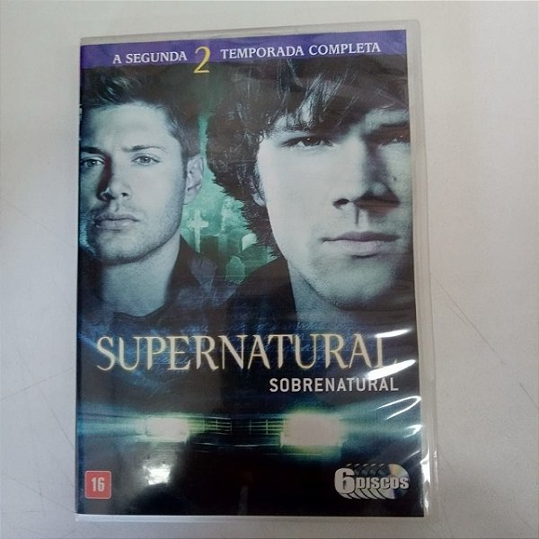 Dvd Supernatural/sobrenatural - a Segunda Temporada Completa - Seis Discos Editora Eric Kripke [usado]