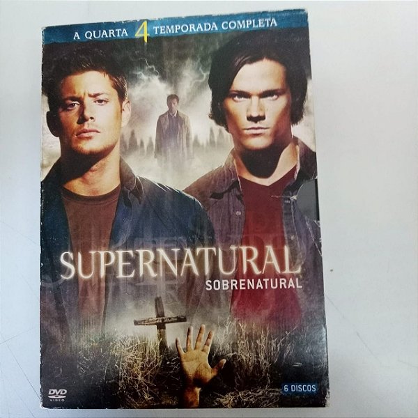Dvd Supernatural/sobrenatural - a Quarta Temporada Completa - Seis Discos Editora Eric Kripke [usado]