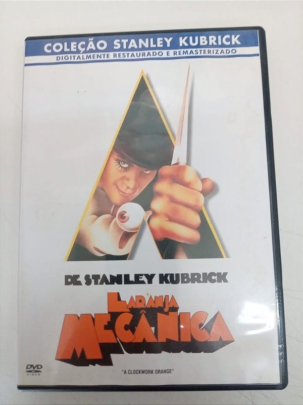 Dvd Laranja Mecanica Editora Stanley Kubrick [usado]