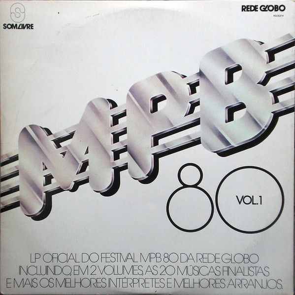 Disco de Vinil Mpb 80 Vol 1 Interprete Varios (1980) [usado]