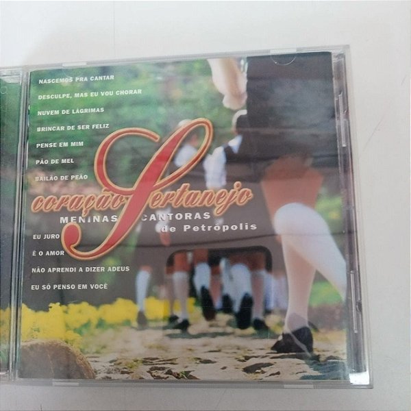 Cd Coração Sertanejo Interprete Meninas Cantoras de Petrópolis (1998) [usado]