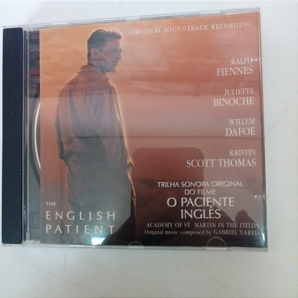 Cd The English Patient - o Paciente Inglês / Trilha Sonora Interprete Gabriel Yared (1996) [usado]