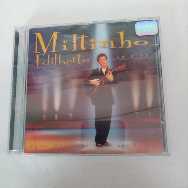 Cd Miltinho Ediberto ao Vivo Como Alcançar Uma Estrela Interprete Miltinho Ediberto (1999) [usado]