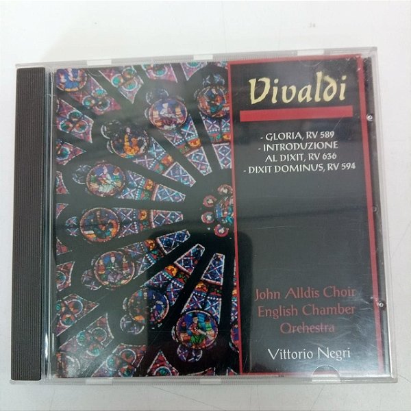 Cd Vivaldi Interprete English Chamber Orchestra (1996) [usado]