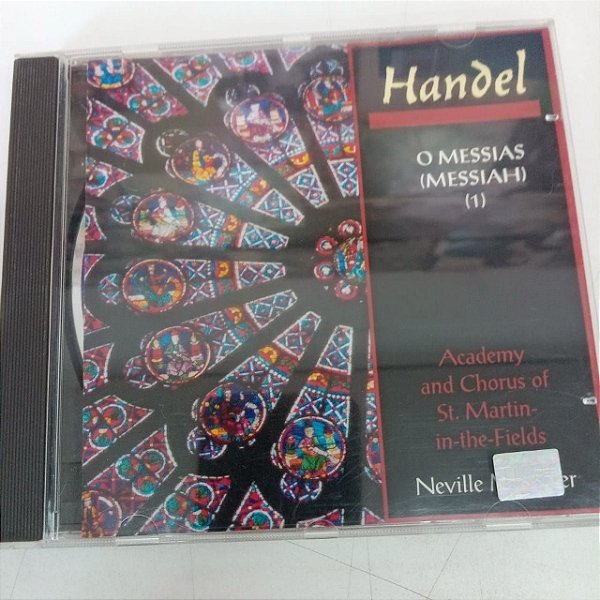 Cd Handel - o Messias Vol.1 Interprete Academy And Chorus Of -st. Martin -in-the - Fields (1978) [usado]