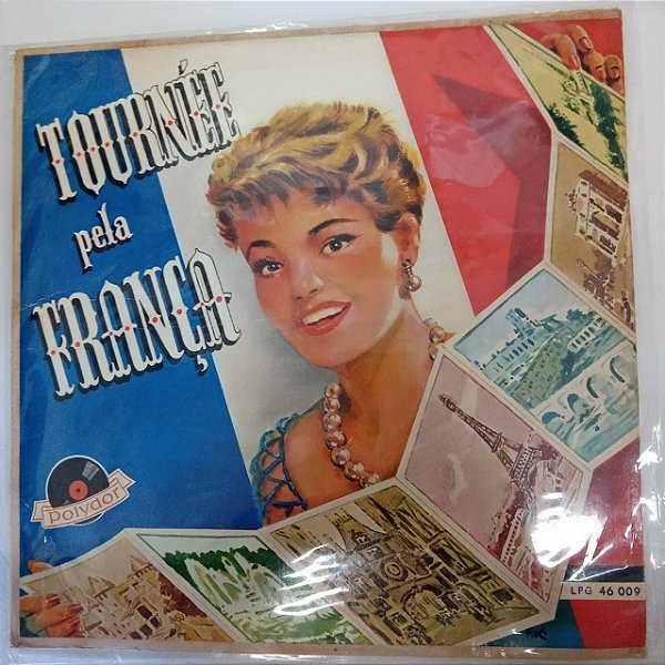 Disco de Vinil Tournee pela França Interprete Ricerdo Santos e sua Orquestra [usado]