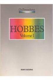 Livro Hobbes Vol. I - os Pensadores Autor Hobbes, Thomas (1988) [usado]