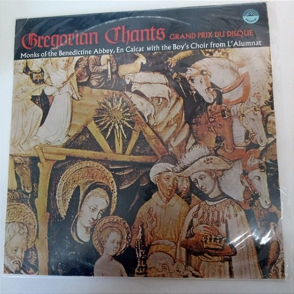 Disco de Vinil Gregorian Chants - Interprete Monks Of The Benedictite Abbey, En Calcat With The Boy´s Choir From L´alumanat [usado]