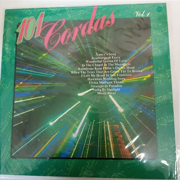 Disco de Vinil 101 Cordas Vol. 1 Interprete 101 Cordas (1985) [usado]
