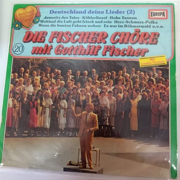 Disco de Vinil Die Fischer Chore Interprete Mit Gothilf Fischer (1983) [usado]