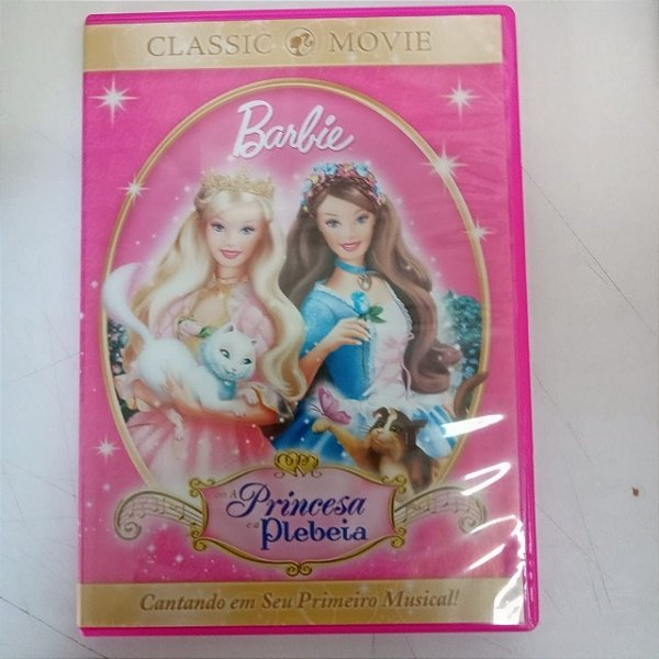 Dvd Barbie - Princesa Plebeia Editora William Lau [usado]