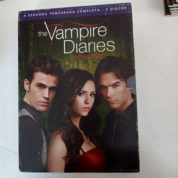 Dvd The Vampire Diaries - Love Sucks / Segunda Temporada Completa Editora Kevin [usado]