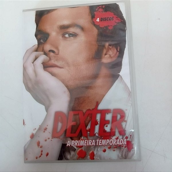 Dvd Dexter - a Primeira Temporada / Box com 4 Dvds Editora Show Time [usado]