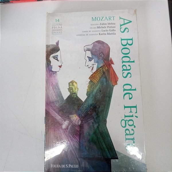 Cd Coleção Folha de São Paulo - as Bodas de Fígaro /mozart Interprete Orquestra e Coro do Maggio Musicale Fiorentino [usado]
