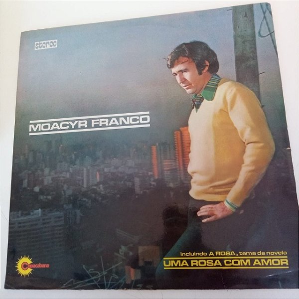 Disco de Vinil Moacyr Franco Interprete Moacyr Franco (1972) [usado]