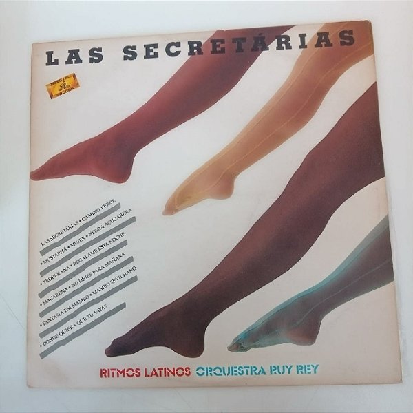 Disco de Vinil Las Secretárias - Rítmos Latinos Interprete Orquestra Ruy Rey (1986) [usado]