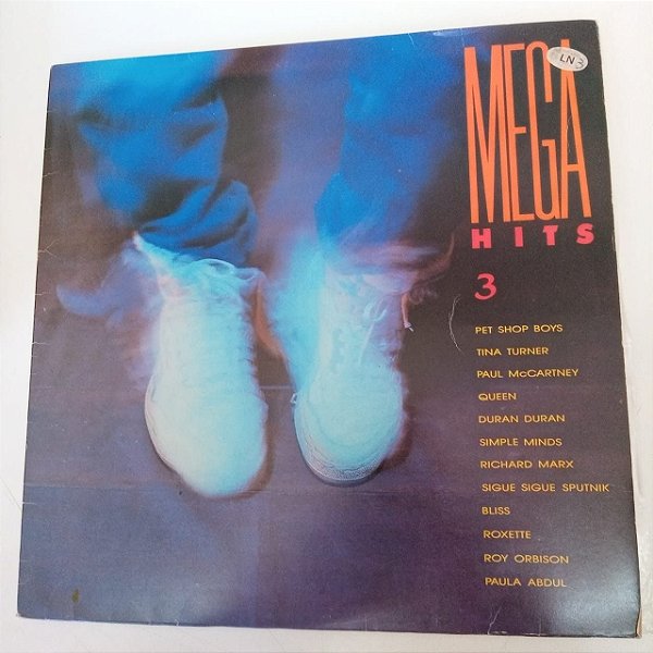 Disco de Vinil Mega Hits 3 Interprete Varios Artistas (1989) [usado]