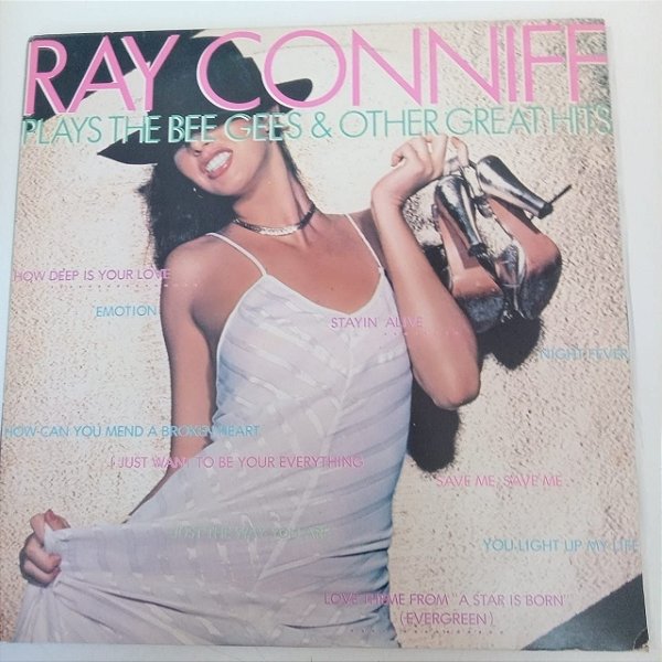 Disco de Vinil Ray Conniff - Plays The Bee Gees e Other Great Hits Interprete Ray Conniff Orquestra (1976) [usado]