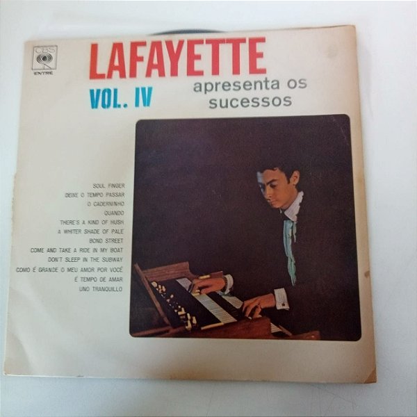 Disco de Vinil Lafayete Apresenta os Sucessos Vol.5 Interprete Lafayete (1967) [usado]