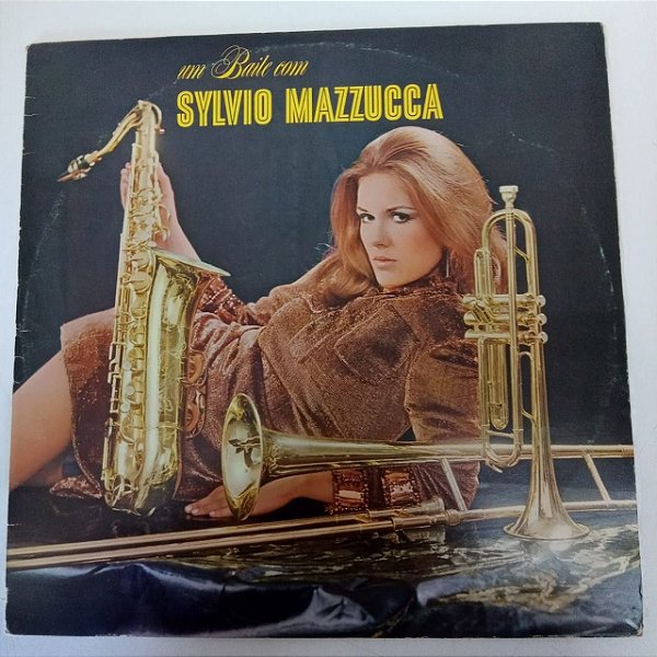 Disco de Vinil um Baile com Silvio Mazzucca Interprete Silvio Mazzucca e Orquestra (1983) [usado]