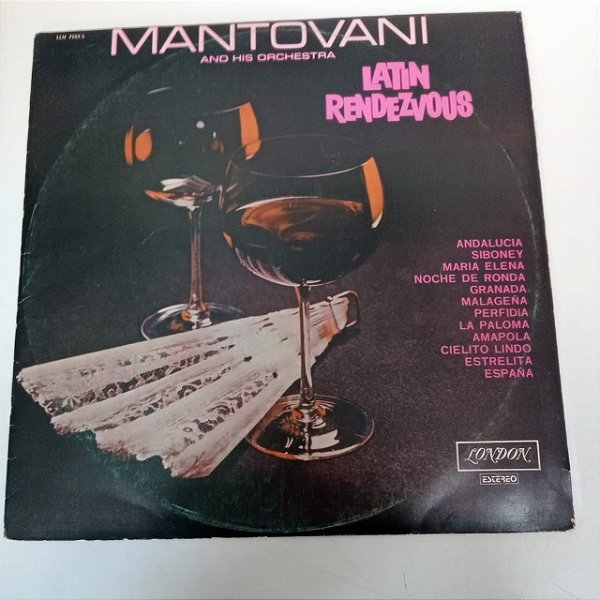 Disco de Vinil Mantovani And His Orchestra Interprete Mantovani e Orquestra [usado]