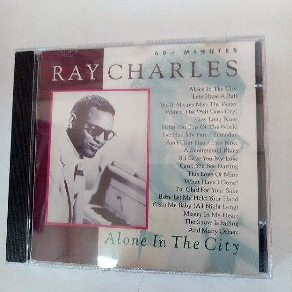 Cd Ray Charles - Alone In The City Interprete Ray Charles (1991) [usado]