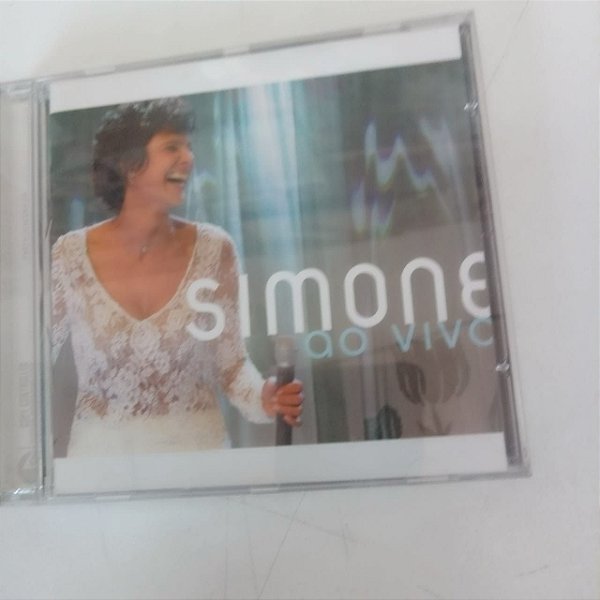 Cd Simone ao Vivo Interprete Simone [usado]