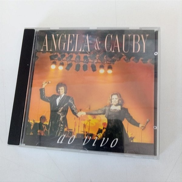 Cd Angela e Cauby ao Vivo Interprete Angela e Cauby (1993) [usado]
