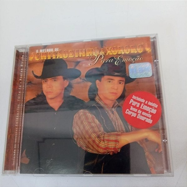 Cd o Melhor de Chitaõziinho e Xororo Interprete Chitãozinho e Xororo (1997) [usado]