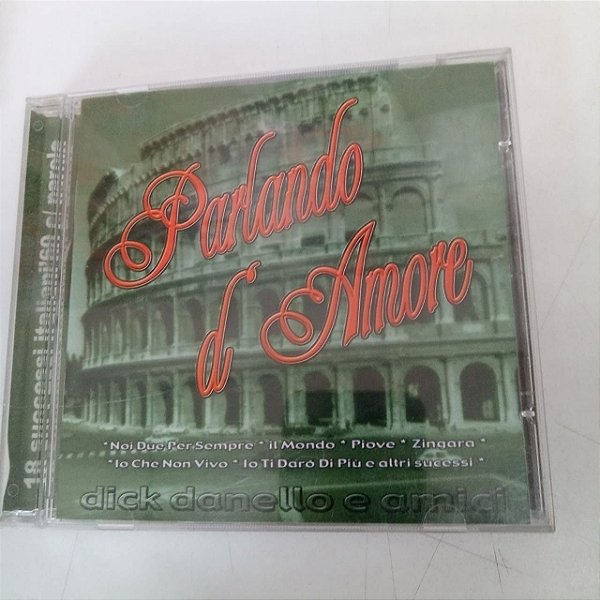 Cd Parlando D´amore - 18 Sucesos Italianos Interprete Varios Artistas (2003) [usado]