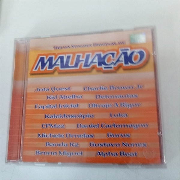 Cd Trilha Sonora Original da Malhação Interprete Varios Artistas (2003) [usado]