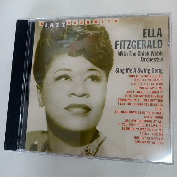 Cd Ella Fitzgerald - Weth The Chick Webb Orchestra Interprete Ella Fitzgerald [usado]