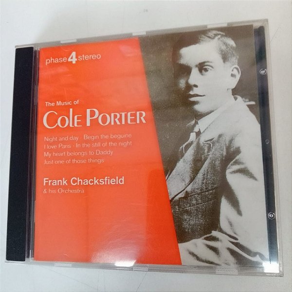Cd The Mudic Of Cole Porter Interprete Frank Chacksfield e His Orchestra (1972) [usado]