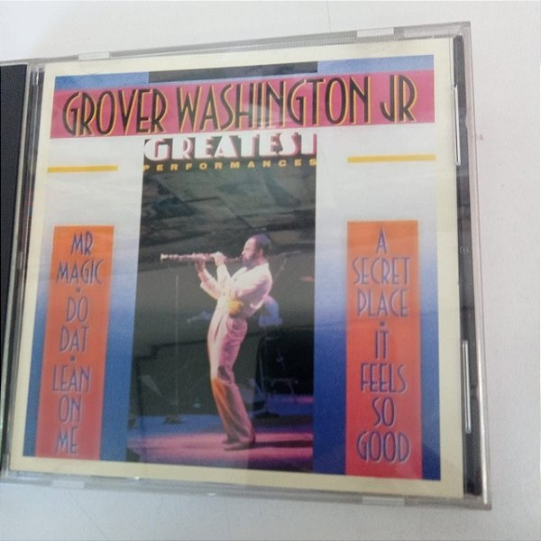 Cd Grover Washington Jr.- Greatest Performances Interprete Washington Jr. (1983) [usado]