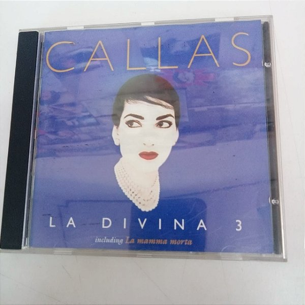 Cd Callas - La Divina 3 Interprete Varios Artistas (1994) [usado]