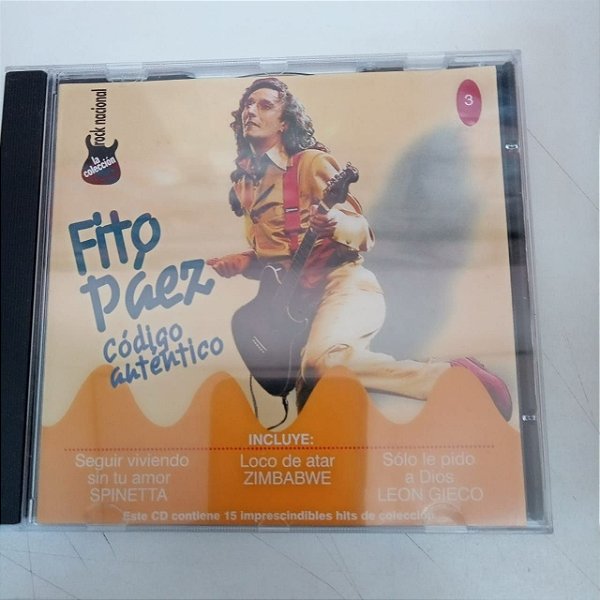 Cd Fito Paez - Código Autentico Interprete Fito Paez [usado]