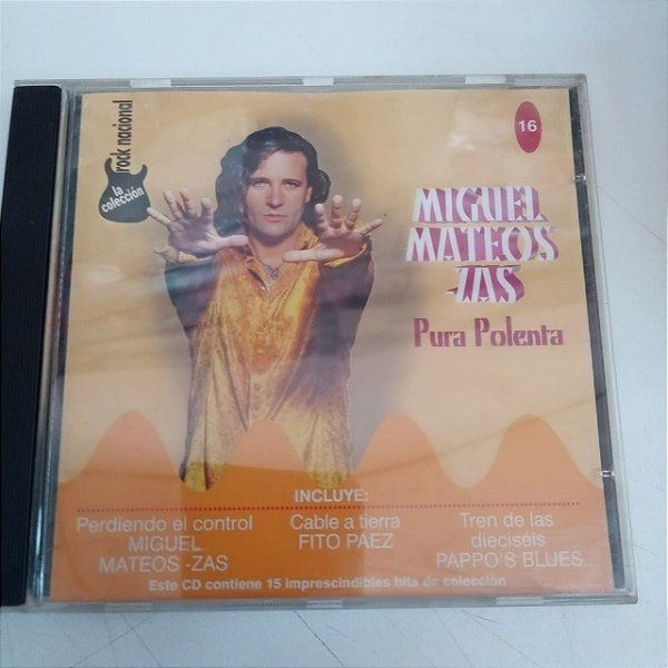 Cd Miguel Mateos Zas - Pura Polenta Interprete Varios Artistas [usado]