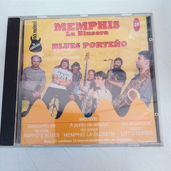 Cd Menphis - La Blusera / Blues Porteño Interprete Varios Artistas [usado]