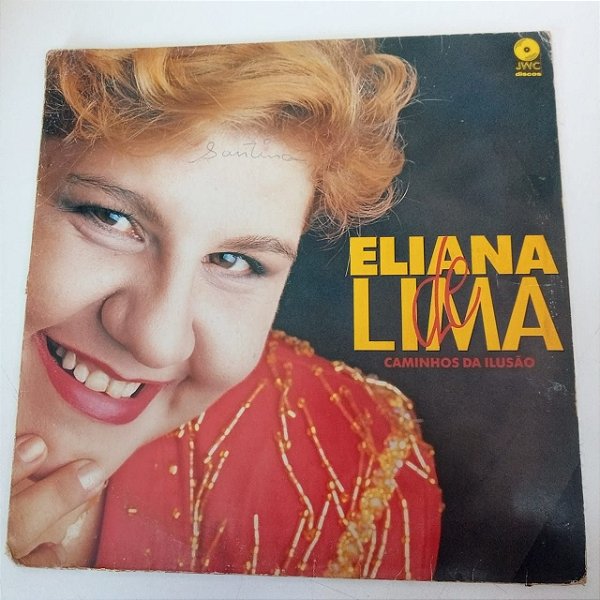 Disco de Vinil Eliana de Lima - Caminhos da Ilusão Interprete Eliana de Lima (1992) [usado]