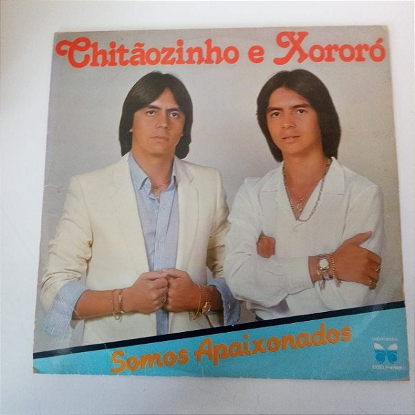 Disco de Vinil Chitõzinho e Xororo - Somos Apaixonados Interprete Chitãozinho e Xororó (1982) [usado]