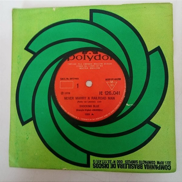 Disco de Vinil Shocking Blue - Disco Compacto Longplay Interprete Shoking Blue (1970) [usado]