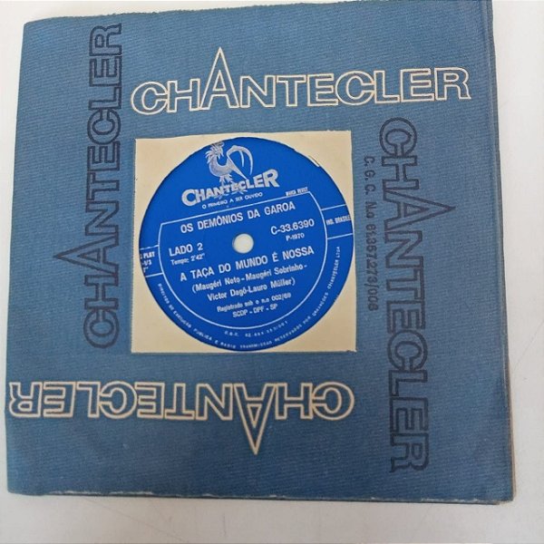 Disco de Vinil os Demonios da Garoa - Musicas da Copa 1970/disco Compacto Longplay Interprete os Demonios da Garoa (1970) [usado]